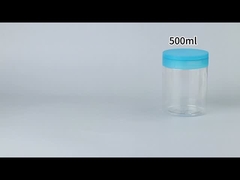 Pot krim kosmetik PET khusus dengan tutup sekrup