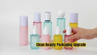 Botol Kosmetik PETG Buram Modern