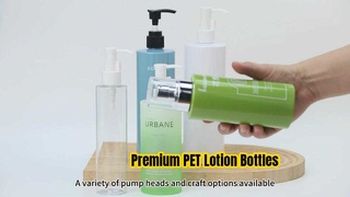 Kemasan Kosmetik Kustom Pompa Botol Lotion PET