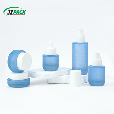 Botol Kosmetik Kaca Kustom untuk Losion dan Krim