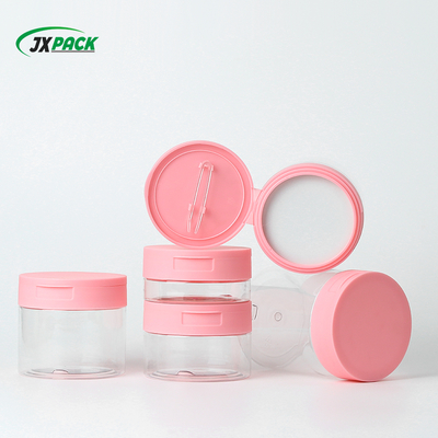 Pot krim kosmetik PET khusus dengan tutup sekrup